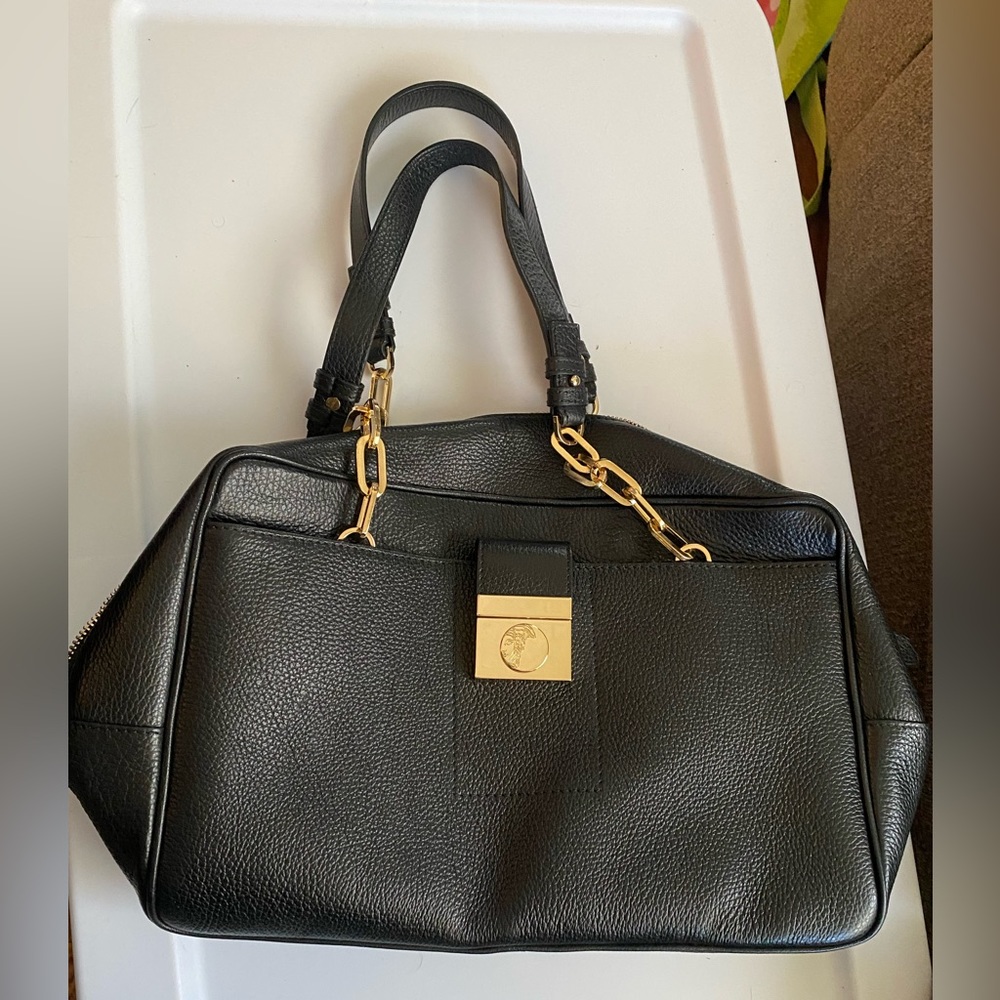 Black bag from the Versace collection at Barney’s New York